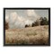 Stupell Industries Classic Nature Field Landscape Framed Floater Canvas Wall Art